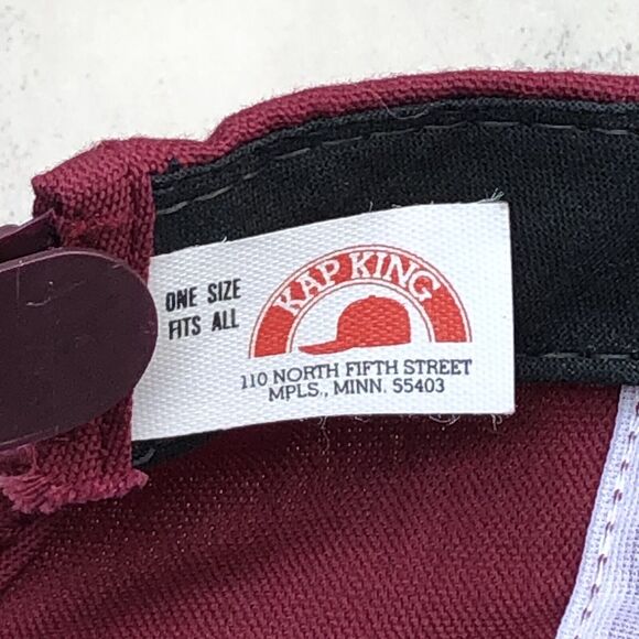 Vintage 90s UNIVERSITY OF MINNESOTA GOLDEN GOPHERS 5-PANEL HAT Snapback - Picture 7 of 8